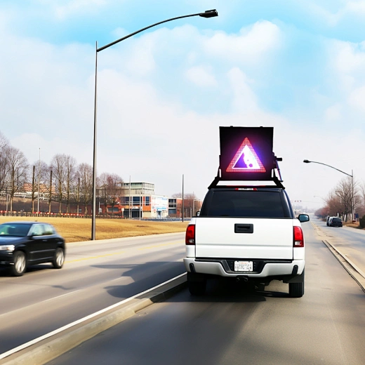 Vehicle Mount Message Sign boards